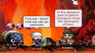 Maplestory Best Zakum Quest Guide Last Stage [upl. by Nahgam822]