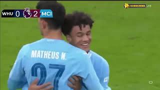 Man City vs West Ham 31 All Goals amp Highlights  2024 HD [upl. by Anhcar927]