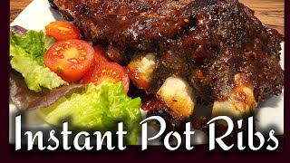 Instant Pot Fall of the bone Ribs Ribchen rezept zubereiten [upl. by Nenney]