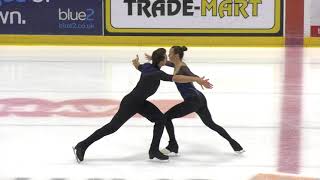 4K  Barbora Kucianova  Martin Bidar CZE  Senior Pairs Short Program  Tayside Trophy 2023 [upl. by Apicella]