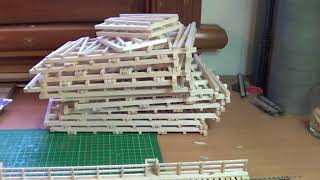 Trestle Bridge Build Part 3 quot Rails amp Weatheringquot [upl. by Fruin167]