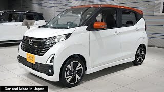 4K  Nissan DAYZ Highway STAR G Turbo ProPILOT Edition  White  Orange 2 [upl. by Ahsiekat]