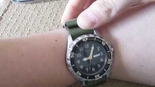 How To Install a NATO strap on a Watch [upl. by Kelcey935]