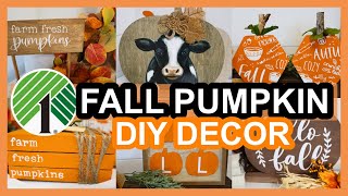 1 PUMPKIN DIY DECOR CRAFTS YOU HAVE TO TRY FOR FALL  DOLLAR TREE DIY FALL CRAFTS FOR 2024 [upl. by Wampler]