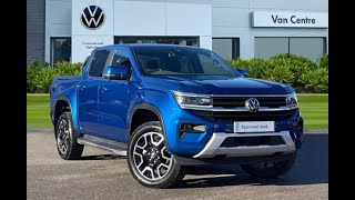 Approved Used Volkswagen Amarok 20TDI Style  Volkswagen Van Centre Wrexham [upl. by Edrock]