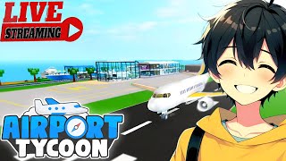 Roblox airport tycoon join me and have fun [upl. by Veradis622]