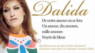 Dalida  Les enfants du Pirée  Paroles Lyrics [upl. by Marashio]