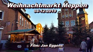 Weihnachtmarkt Meppen 04 12 2019 [upl. by Otsirave75]