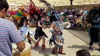 Aztec Dance Ascot Park 2018 Ollin [upl. by Anikahs94]