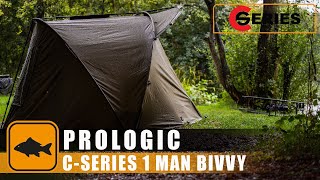 CSERIES 1 MAN BIVVY amp OVERWRAP  Carp Fishing [upl. by Yonatan]