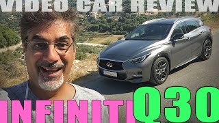 Infiniti Q30 S AWD Video Car Review [upl. by Ro317]