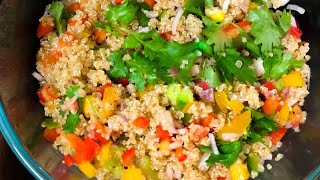 Quinoa Recipe  Best Quinoa Salad Recipe EVER  Mexican Quinoa Salad  Healthy Quinoa Recipe [upl. by Iramat907]