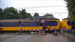 Spoorwegovergang Harderwijk  Dutch railroad crossing [upl. by Gusty]