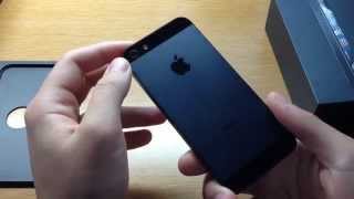 iPhone5 32GB 開封レビュー [upl. by Iatnohs]