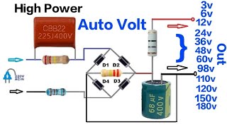 Convert 220v ac to 3v6v12v24v48v60v98v110v120v150v DC Led drivermulti output converter [upl. by Umeko]