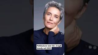 TAGLI DI CAPELLI 2023 OVER 50 E NON SOLO 3 tagli corti trendy [upl. by Ase]