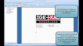 Instructie voorblad en projectsjabloon maken IGEXAO SEE Electrical [upl. by Eiramnwad921]