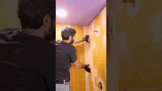 How to Waterproof Shower Wall Corners  shorts homerepairtutor [upl. by Tnayrb44]