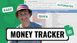 How To Track Your Expenses in 2023  Mind Blowing Google Sheets Tutorial [upl. by Ekez997]