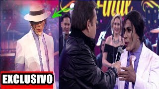 Ícaro Silva interpreta Michael Jackson no Domingão do Faustão 02072017 [upl. by Yromas664]