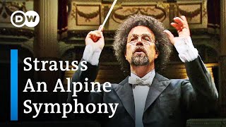 Richard Strauss An Alpine Symphony  Giuseppe Sinopoli and the Staatskapelle Dresden [upl. by Ahsoik]