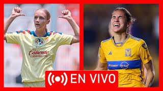 🚨VER EN VIVO América Femenil vs Tigres Femenil Semifinal Ida Liga MX Femenil  POR DÓNDE Y HORA [upl. by Yrtnahc]