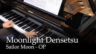 Moonlight Densetsu  Sailor Moon OP Piano [upl. by Joyce844]