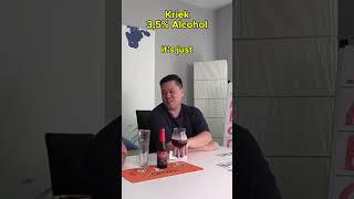 🍺 Kriek 🍒  Your BEST first beer tasting rating iconic Belgian beer [upl. by Htebazil]