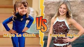 Maya Le Clark VS Payton Myler Transformation 👑 New Stars From Baby To 2024 [upl. by Halyhs]