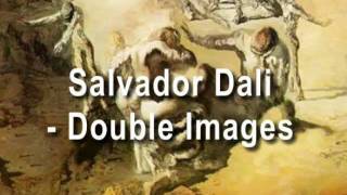 Salvador Dali  paintings quotDouble imagesquot [upl. by Daas]