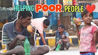 Helping Poor Peoples ❤️ Giving Food [upl. by Adnahs]