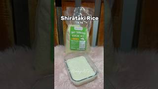 Dry Shirataki Konjac Rice  Nutrifinds dryshiratakirice shiratakirice healthyfood lowcarbrice [upl. by Lobel374]