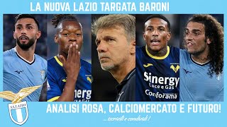 💥 la NUOVA LAZIO di BARONI ANALISI CALCIOMERCATO RUOLI e ROSA PROSPETTIVE SENTENZE e FUTURO [upl. by Jarrell]