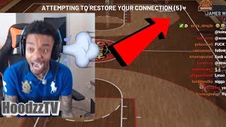 FlightReacts Gets Booted By Delayers On NBA 2K19 Park amp EXTREMELY RAGES [upl. by Nylidam727]