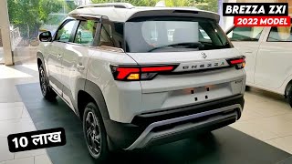 Maruti Suzuki Brezza 2022 New Model  New 2022 Model Brezza Facelift  Price Details Review [upl. by Mildrid]