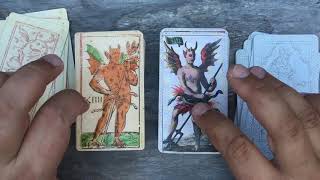 MINCHIATE Tarot  Comparison [upl. by Tteve697]