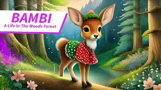 Bambis Adventure A Life in the Woods Forest  Walt Disney Bambi 1942  BAMBI Kid Story Disney Story [upl. by Omle]