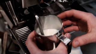 How to Steam Milk with Espresso Machine  Perfect Coffee [upl. by Estus846]