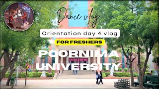 Orientation day 4 vlog for fresher’s 2024 in Poornima university dailyvlog poornimauniversity [upl. by Yeldar]