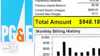 Skyrocketing PGampE rates hitting Central California hard  Company explains reason for high bills [upl. by Ydarb906]