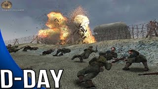 Medal of Honor Allied Assault War Chest  DDay Mission Gameplay [upl. by Vokaay272]