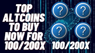 MARKET PUMPING TOP ALTCOINS TO BUY NOW FOR 100x Turn 10k to 1Million [upl. by Kitty654]