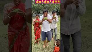 Green green mango eating challenge dekho Aa Jao mango kane mangolover greenmango mangos shorts [upl. by Arrej]