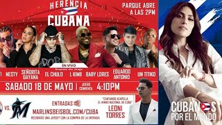 Aly Sánchez y Carlucho forma parte de la Herencia Cubana sin exigirle a Los Marlins una disculpa [upl. by Cohdwell841]