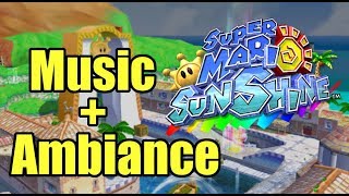 Delfino Plaza  Super Mario Sunshine OST  Ambiance  1 Hour [upl. by Enineg439]