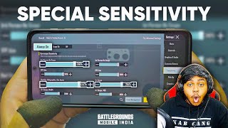 Best ACCURACY Settings amp Sensitivity to Improve Headshots and Aim  BEST Moments in PUBG Mobile [upl. by Glinys]