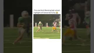 Texas QB Arch Manning Scrambling During Isidore Newman High School Game Goes Viral 😂 [upl. by Saffian]