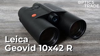 Leica Geovid 10x42 R Laser Rangefinder Binoculars Review  Optics Trade Reviews [upl. by Alyse127]