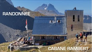 Cabane Rambert  Randonnée via Jorasse Ovronnaz Suisse [upl. by Queen]