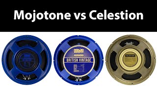 Mojotone British NEO vs Mojotone BV30H vs Celestion Creamback NEO [upl. by Nnail]